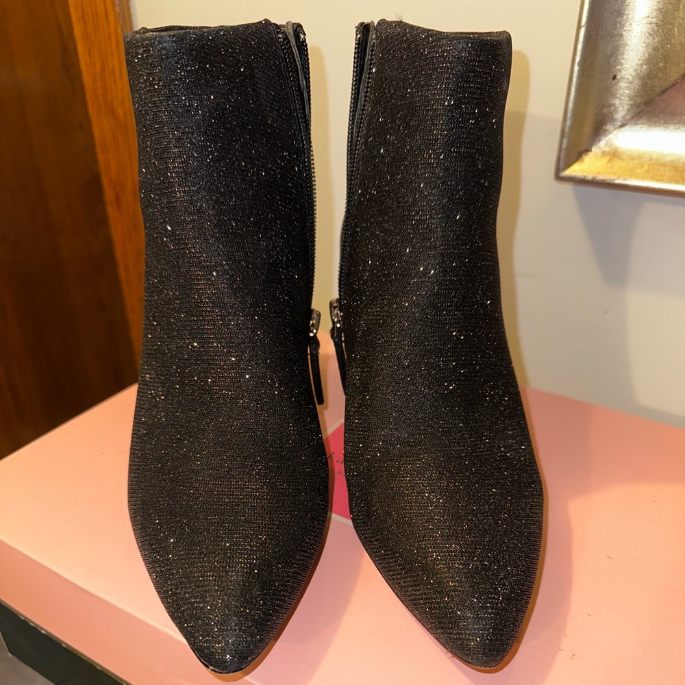 Kate Spade Black Sparkle Boot